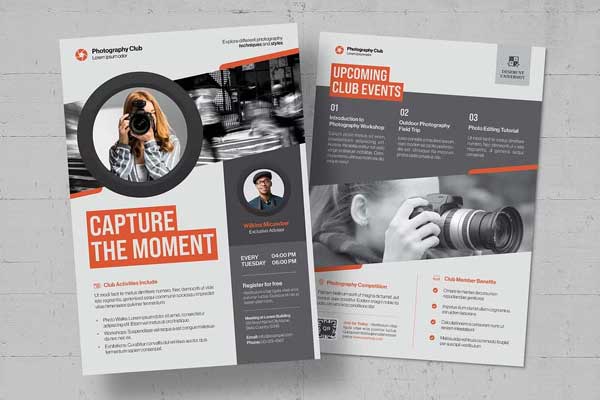 Best Photography Flyer Templates – Customizable Templates for Studio Sessions, Portraits & Events | Premium PSD & Vector Files